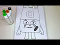 Alphablocks A Colour with me Learn letters Alphabet