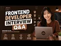 Frontend Developer Interview Q A Test Your HTML CSS JavaScript React Knowledge Uplatz