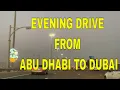 Lagu Early Evening Drive From Yas Island Abu Dhabi going to Dubai