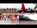 ACARA SENAM DAN LOMBA AGUSTUSAN DI PANTAI MENTARI PEMEDAS