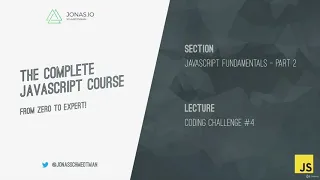 Coding Challenge JavaScript JavaScript Course From Zeero to Expert