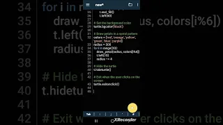 how to Draw Amazing Flower in Python Turtle Easy code