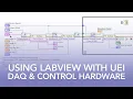 Using LabVIEW with UEI Data Acquisition and Control Hardware