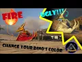 how to CHANGE your DINO S COLOR like a PRO ARK Survival Evolved Updated version