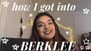 HOW I GOT INTO BERKLEE AUDITION TIPS TRICKS