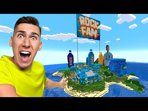 Video Thumbnail: NAĆ AO SAM ROCK SVET U MINECRAFTU!