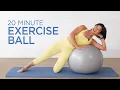 Beginner s Workout 20 Minute Exercise Ball Workout