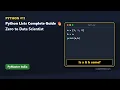Python Lists Complete Guide Index Slice Modify Copy Hindi