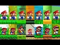 Lagu New Super Mario All-Stars - All First Levels. ᴴᴰ