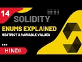 Solidity Enums Explained - Part 14 Solidity Full Course in Hindi