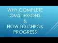 OMS Lessons Progress
