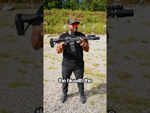 First Shots With HK MR556 and Tisha Can