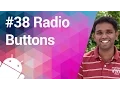 Android Tutorial 38 - Radio Buttons