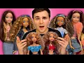 FAKE vs REAL My Scene Dolls Makeover Restoration Unboxing Review