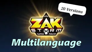 zak storm theme song multi language 20 versions 