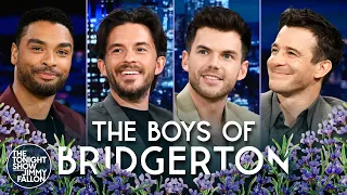 The Boys of Bridgerton: Regé-Jean Page, Jonathan Bailey, Luke Newton and Luke Thompson