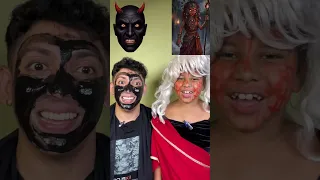 Chudail 🧟‍♀️☠️🌸Vs Bhoot 🧟‍♂️👽Look ChallengePrashant Sharma #shorts #ytshorts #funnyshorts #bhoot