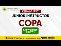 JUNIOR INSTRUCTOR - COPA ANSWER KEY