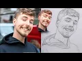 Unleash Your Inner Artist Draw Mr Beast with the Loomis Method Step-by-Step