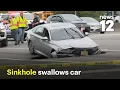 Massive sinkhole opens on Long Island Expressway Major delays expected