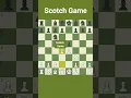 Scotch Game Chess openings for beginners