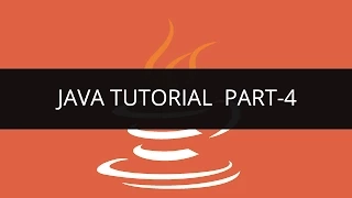 Java Tutorial - 4 Edureka