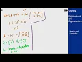 Differential Equations - Eigenvalues and Eigenvectors