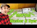 Maytag commercial Washer Dryer WC565FW3 MEDC465HW0 Service Pull Codes