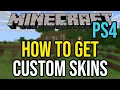 Download Lagu How To Get Custom Skins On Minecraft PS4 - Make Your Own skin!