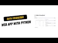 Building a Data Visualiser Web App with Python - Streamlit Data Analysis