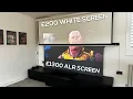 Projector White Screen vs ALR Screen - YOU NEED TO KNOW THIS