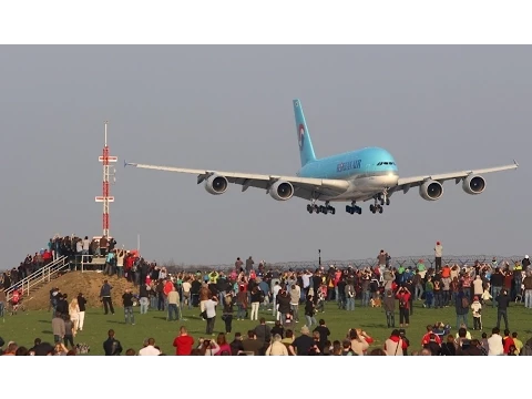 Download MP3 A380 KOREAN AIR landing at Prague Airport LKPR  [HD]