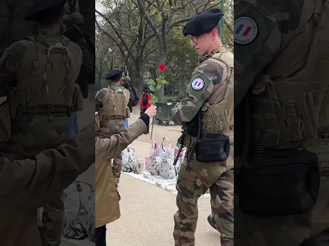 can't believe military's reaction -Julien Magic