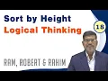 Sort by Height Ram Robert Rahim