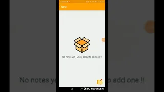 Simple Note App - Android SQLite Db