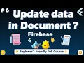 Update data in firebase Flutter firebase update data