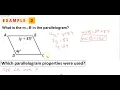 6-2 Properties of Parallelograms
