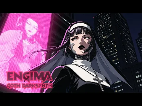 ENIGMA | Goth Darksynth, Dark Synthwave & Cyberpunk Mix | Focus music