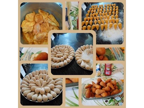 RECEITA FÁCIL DE COXINHA DE FRANGO DE FAMILÍA
