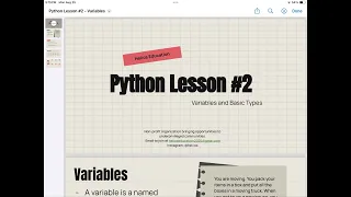 Helios Education Python For Kids - Variables