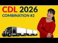 CDL Combination Vehicles Endorsement Exam 2026 60 Test Questions and Answers Explained