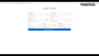 Client-Side Validation using JavaScript and Bootstrap 5 Full Tutorial