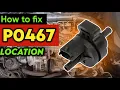 P0467 P0467 Purge Flow Sensor Circuit Low Input code p0467 p0467 obd2 dtc p0467