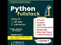 Python Fullstack New Batch Ashok IT