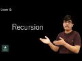 Recursion Lesson 12