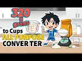 All-Purpose Flour 320 Grams to Cups Converter - Easy Measurement Guide