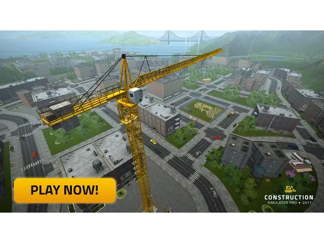 Construction Simulator PRO 2017 - iOS &amp; Android trailer