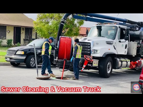 Download MP3 Sewer Cleaning \u0026 Vacuum Truck At Work｜COMPLETE PROCESS