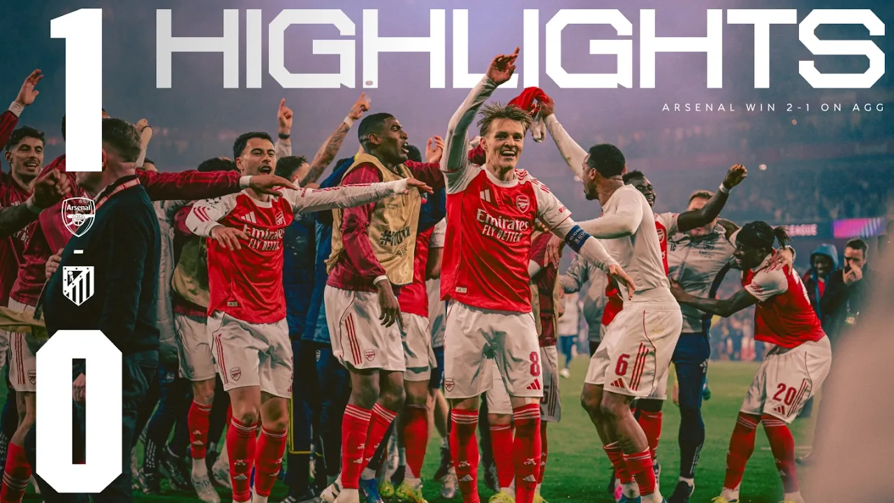 SAKA SENDS US TO THE CHAMPIONS LEAGUE FINAL 😍 | HIGHLIGHTS | Arsenal vs Atletico (1-0, 2-1 on agg)