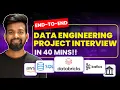 End to End Data Engineering Project Data Migration Project